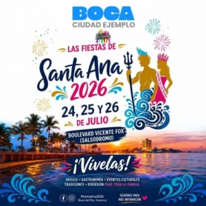 Fiestas de Santa Ana 2026 en Boca del Río